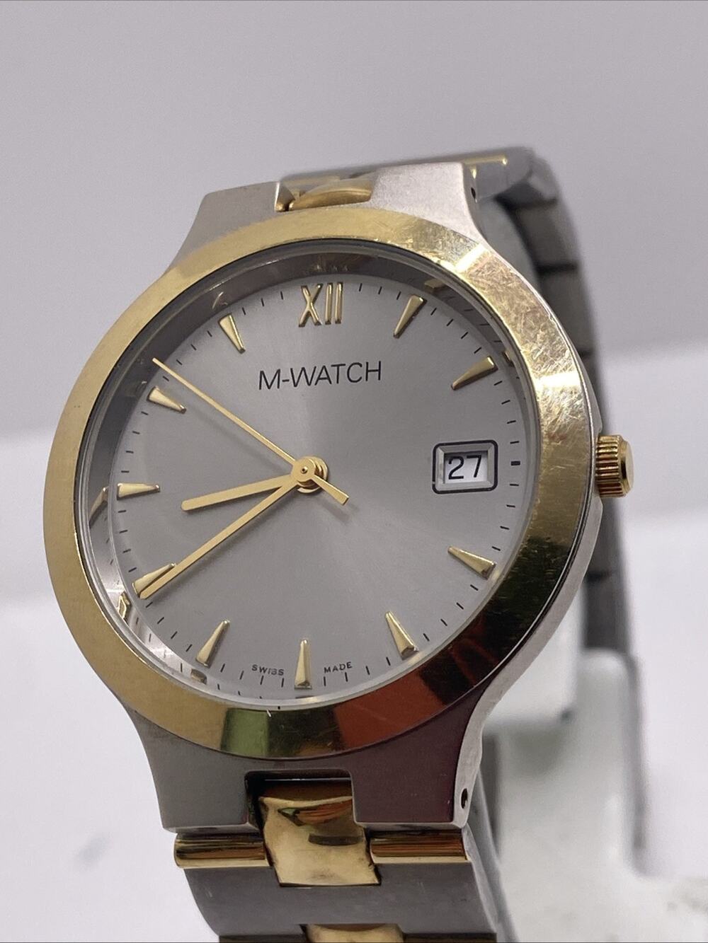 Vintage Unisex Mondaine Watch Works New Battery